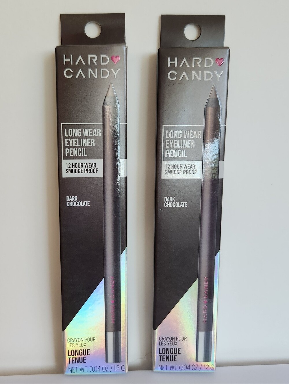 Lot of 2 #1269 Dark Chocolate Hard Candy Stroke of Gorgeous Eyeliner Pencil